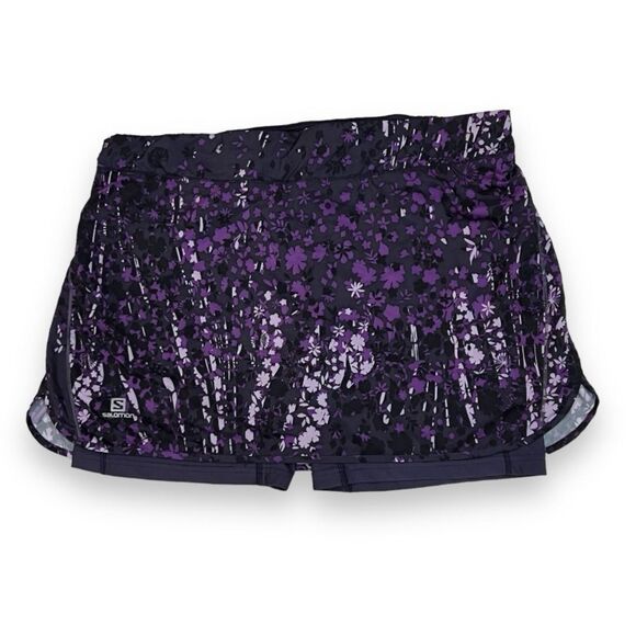Salomon Purple Agile Skort Size XL - Picture 2 of 16